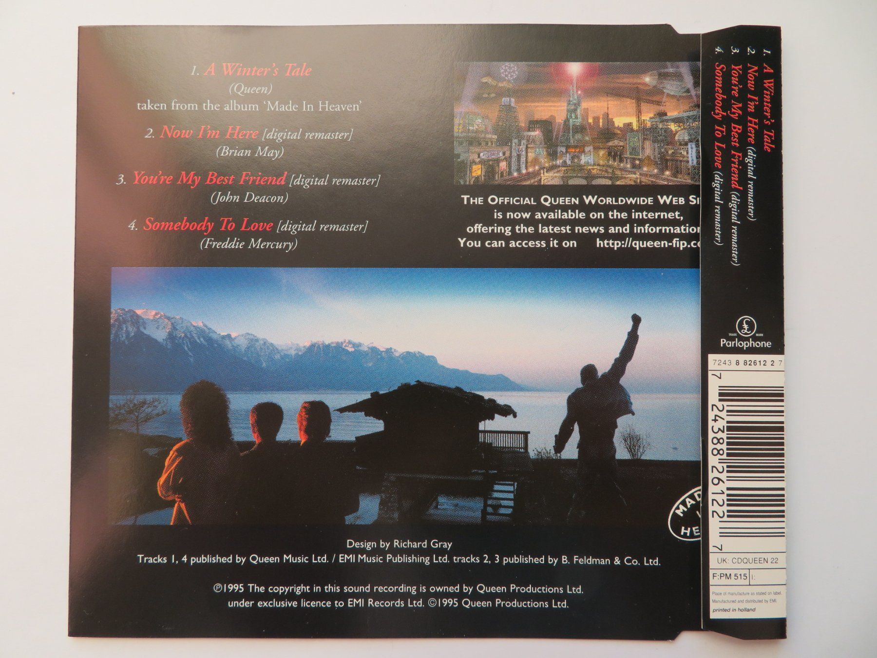 CD: QUEEN ☆ A Winter's Tale ☆ Maxi-CD – Usato da Eysins venduto da zurkip 2