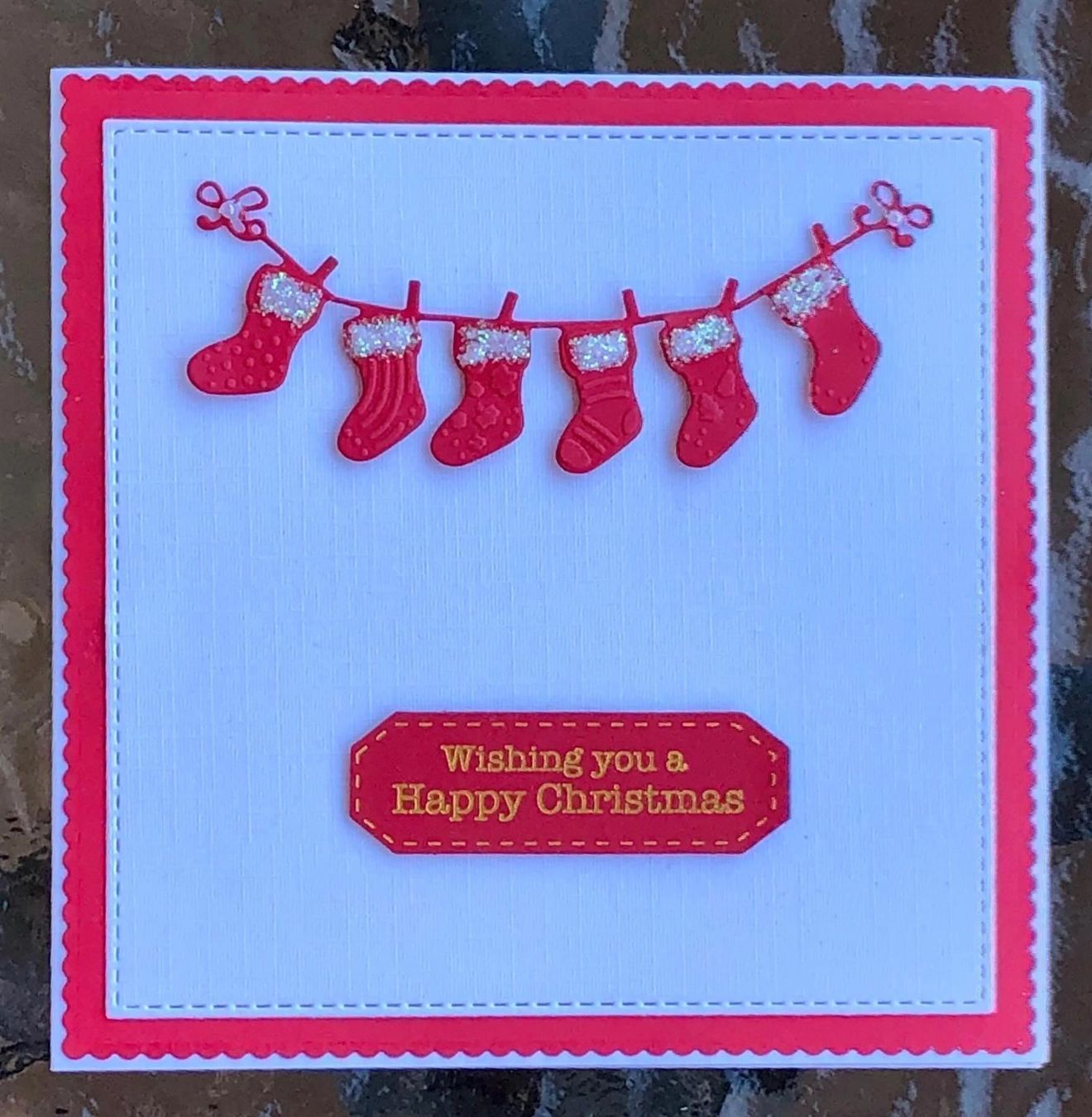 Schablonen: WEIHNACHTEN STIEFEL STANZSCHABLONE – Neu und originalverpackt aus Affoltern am Albis von scrapbooking 3