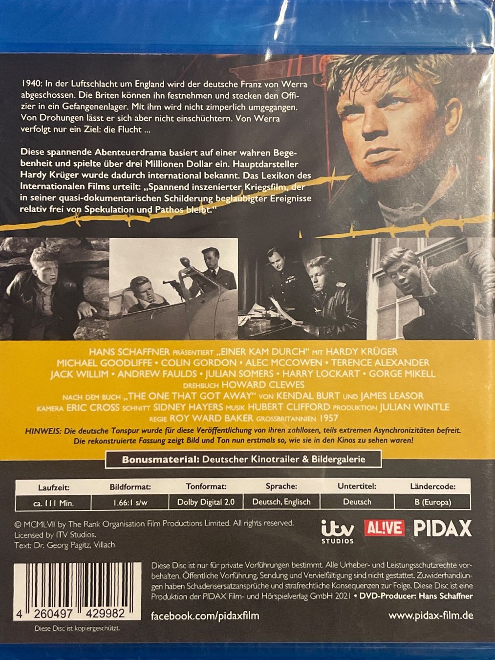 Tutti i DVDs: Einer kam durch (1957) – Nuovo (secondo la descrizione) da Waldenburg venduto da Gonzo8 1