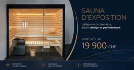 Sauna Küng haut de gamme  Modèle expo  19900 CHF installé