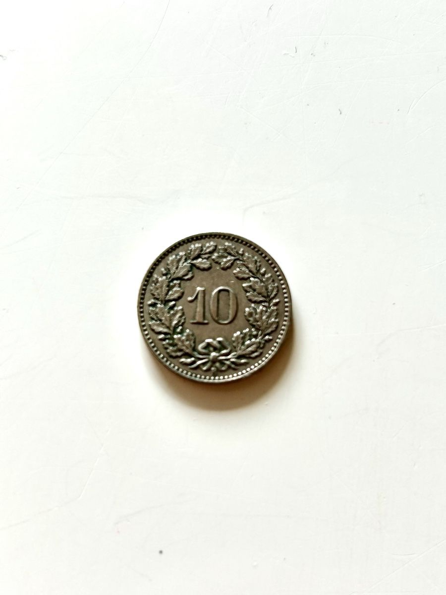 Alle Münzen: 10 rappen 1881 – Gebraucht aus Lugano von Mil-klr26 1