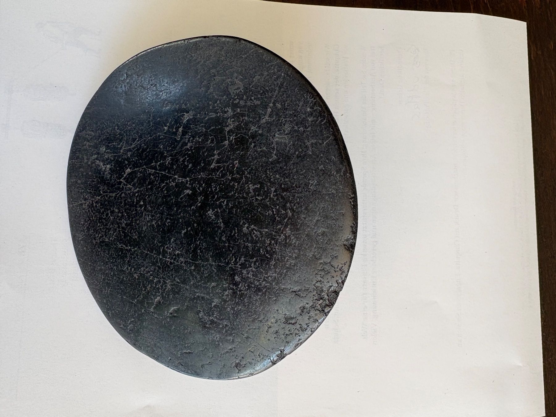 Tutte le decorazioni: Antiker Deckel mit Knauf, Stein, schwarz – Usato da Liestal venduto da thomasbaltzer 4