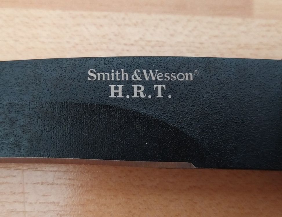 Messer Smith & Wesson High Risk Tactical Tanto HRT Black Neu Kaufen auf Ricardo