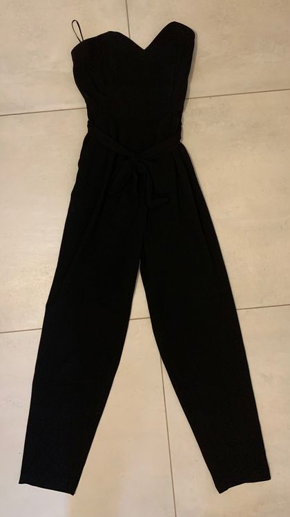 Combinaison Une Pièce Nasty Gal Noire Taille S - Occasion Très Bon état