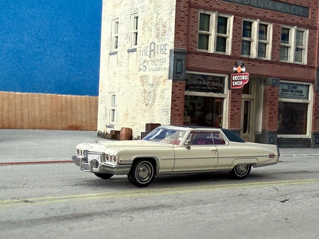 Cadillac Modellautos: Cadillac Coupé deVille Brekina H0 1/87 NEU – Neu und originalverpackt aus Würenlos von SWISSOLDTIMERS
