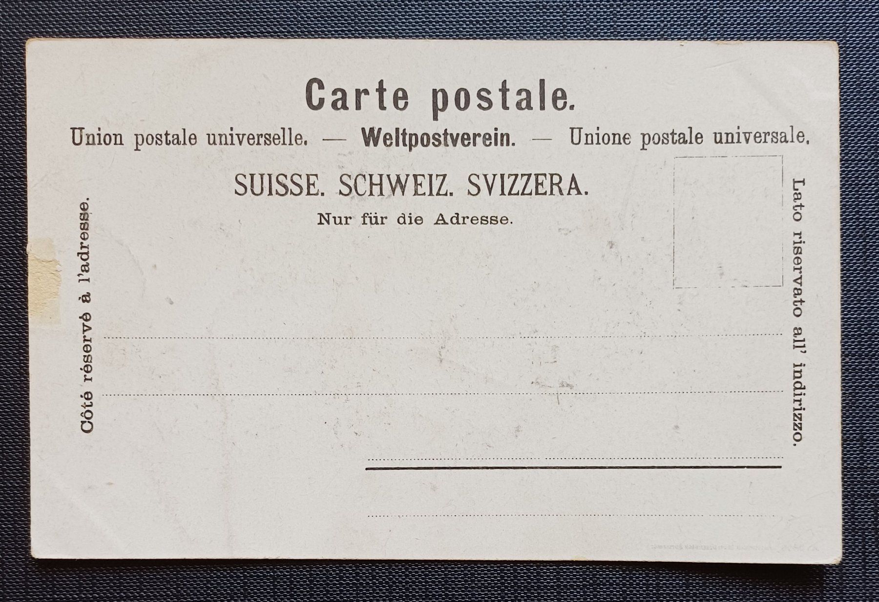 Cartoline postali: AK Dorfansicht BAUMA 1901 – Usato da Brittnau venduto da simionius 1