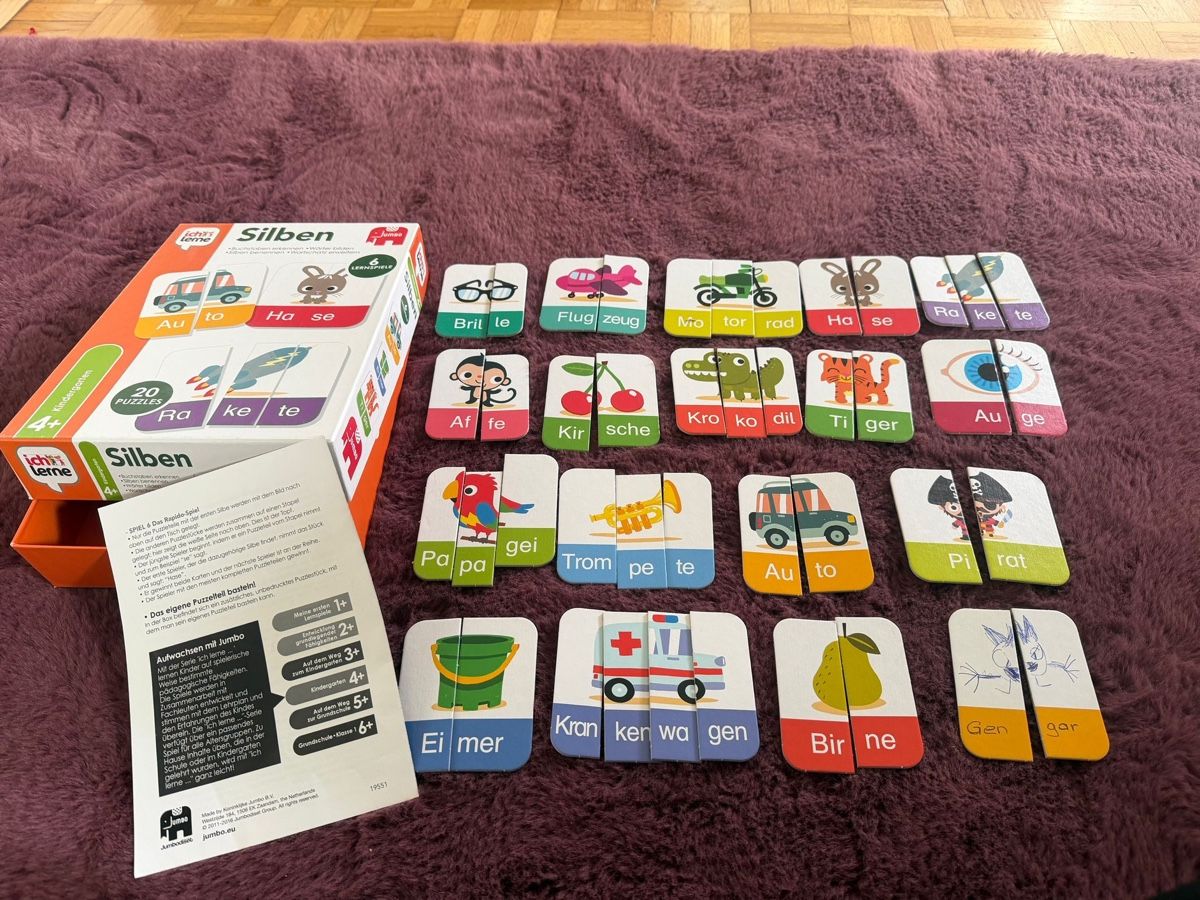 Giochi: Ich lerne Silben – Usato da Reinach BL venduto da odo69 1