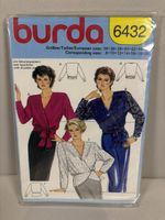 Patron Burda 6432, vintage, chemisier, neuf!