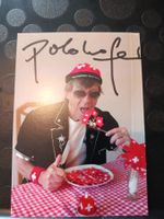 Polo Hofer - handsignierte Autogrammkarte