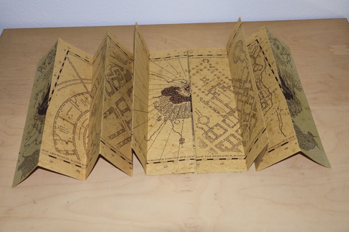Bücher: Harry Potter Marauders Map Replik  – Gebraucht aus Basel von natalia.d 3