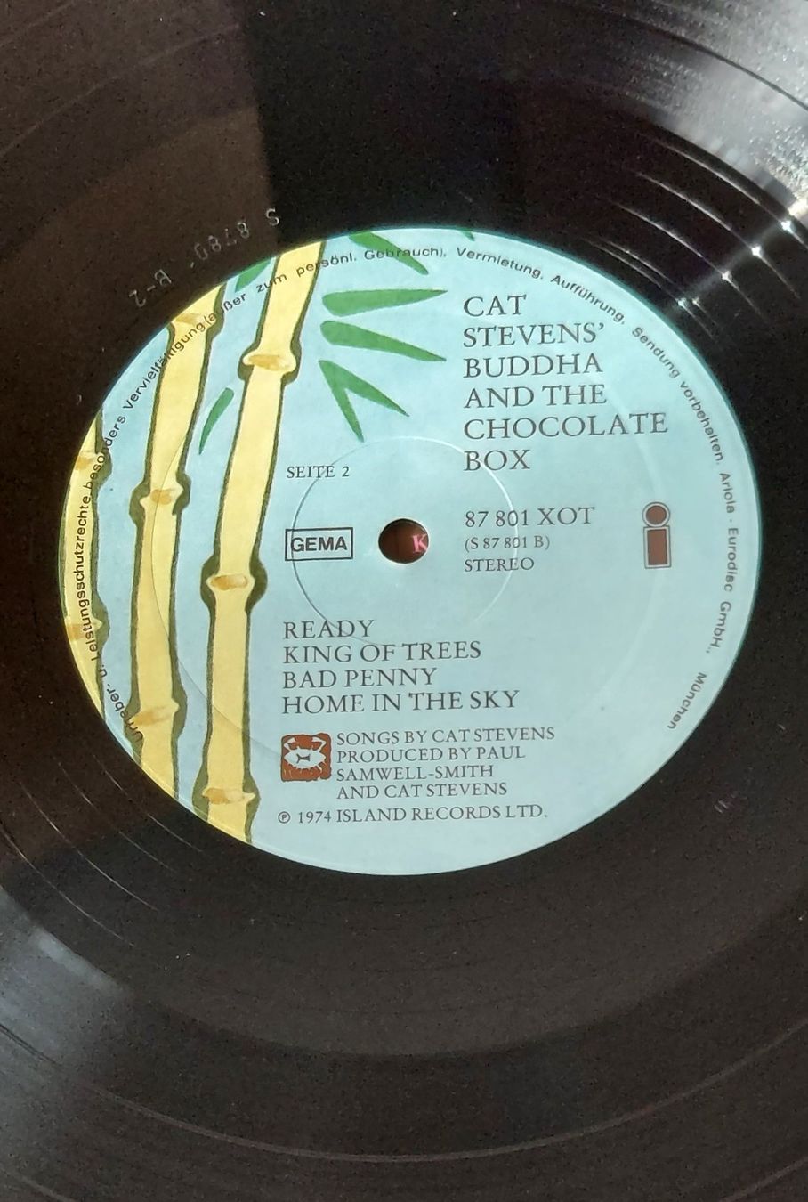 Dischi in vinile: LP - CAT STEVENS - BUDDHA AND THE CHOCOLATE BOX – Usato da Steckborn venduto da Quo7 3