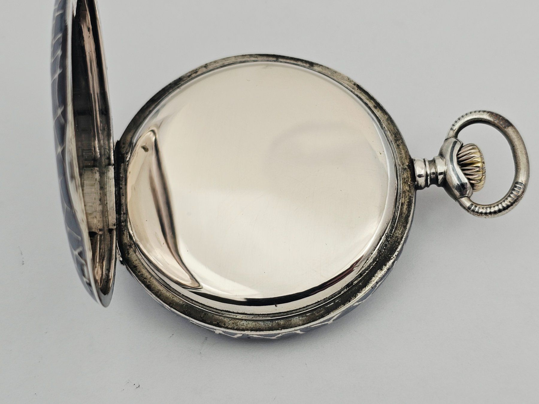 Orologi: Precision Taschenuhr Tula Silber 800 – Usato da Bassersdorf venduto da AnkerWatch 5