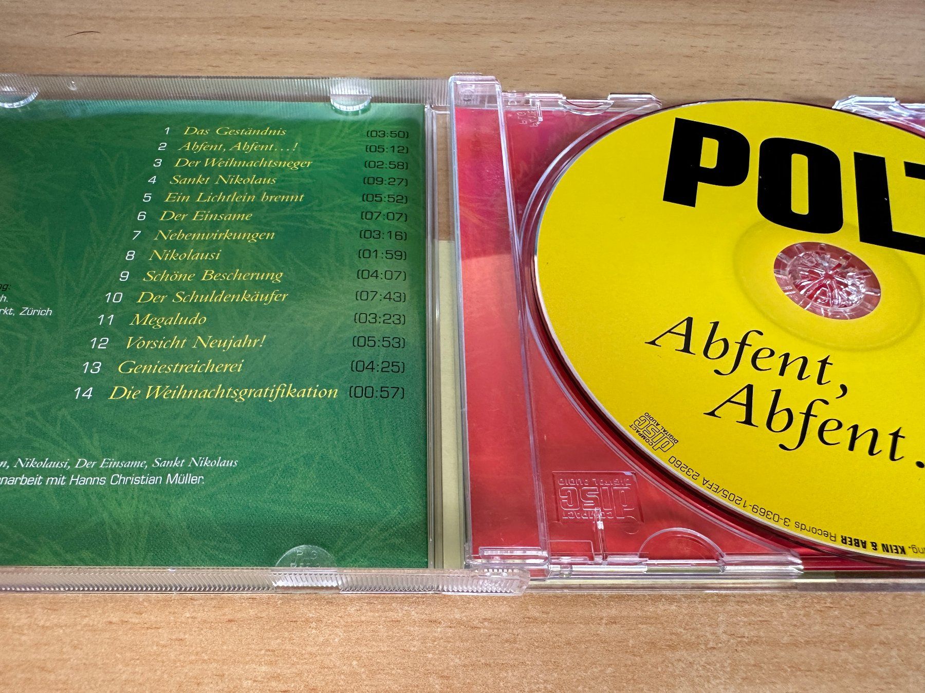 CD: Gerhard Polt - Abfent, Abfent...! – Usato da Rikon im Tösstal venduto da Alpenmutz 2