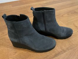 Stiefeletten 5th Avenue, Gr 41, dunkelblau, wenig getragen