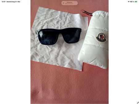 Moncler Sonnenbrille Damen Colada Neu mit Hülle Top Zustand!