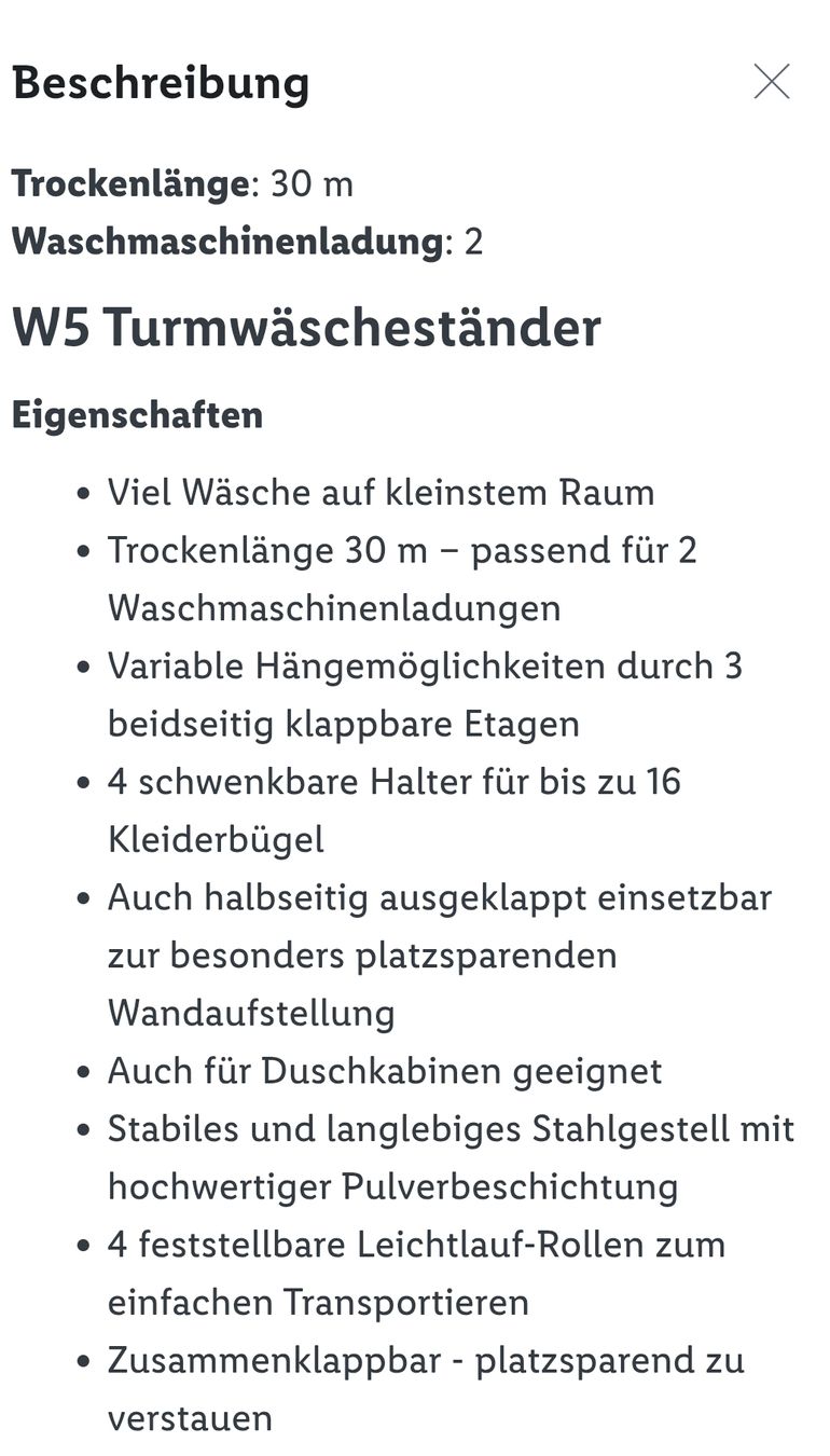 Séchoirs à linge: Wäscheständer – Neuf (Voir description) à Greifensee par san_9yzn 1