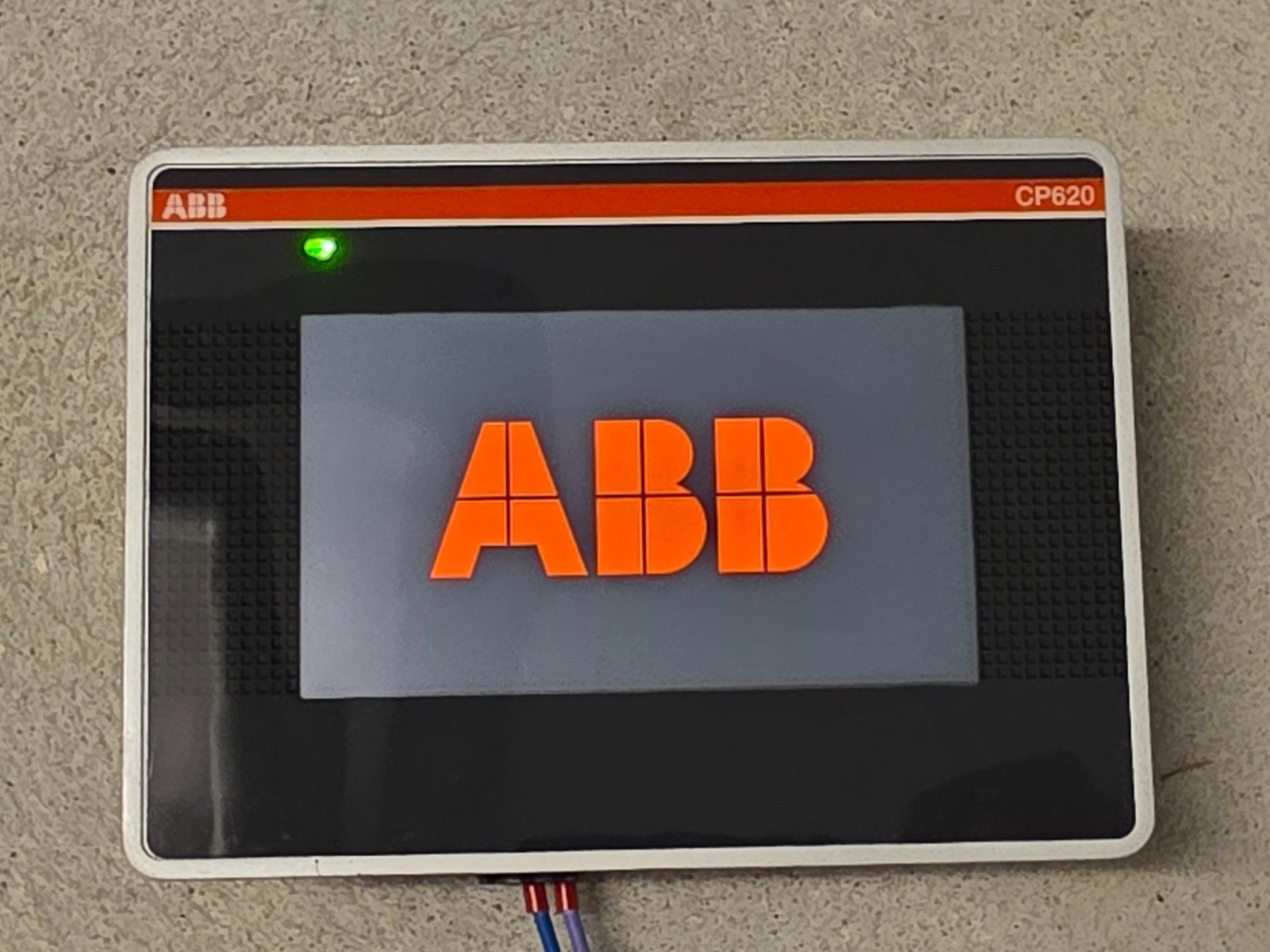 ABB Componenti elettronici: ABB CP620 HMI Touch Panel - 1SAP520100R0001 – Usato da Gelterkinden venduto da patriks4