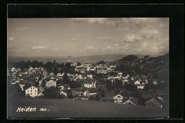 AK Heiden, Gesamtansicht des Ortes