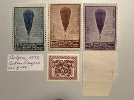 Belgien 1932, Ballontransport