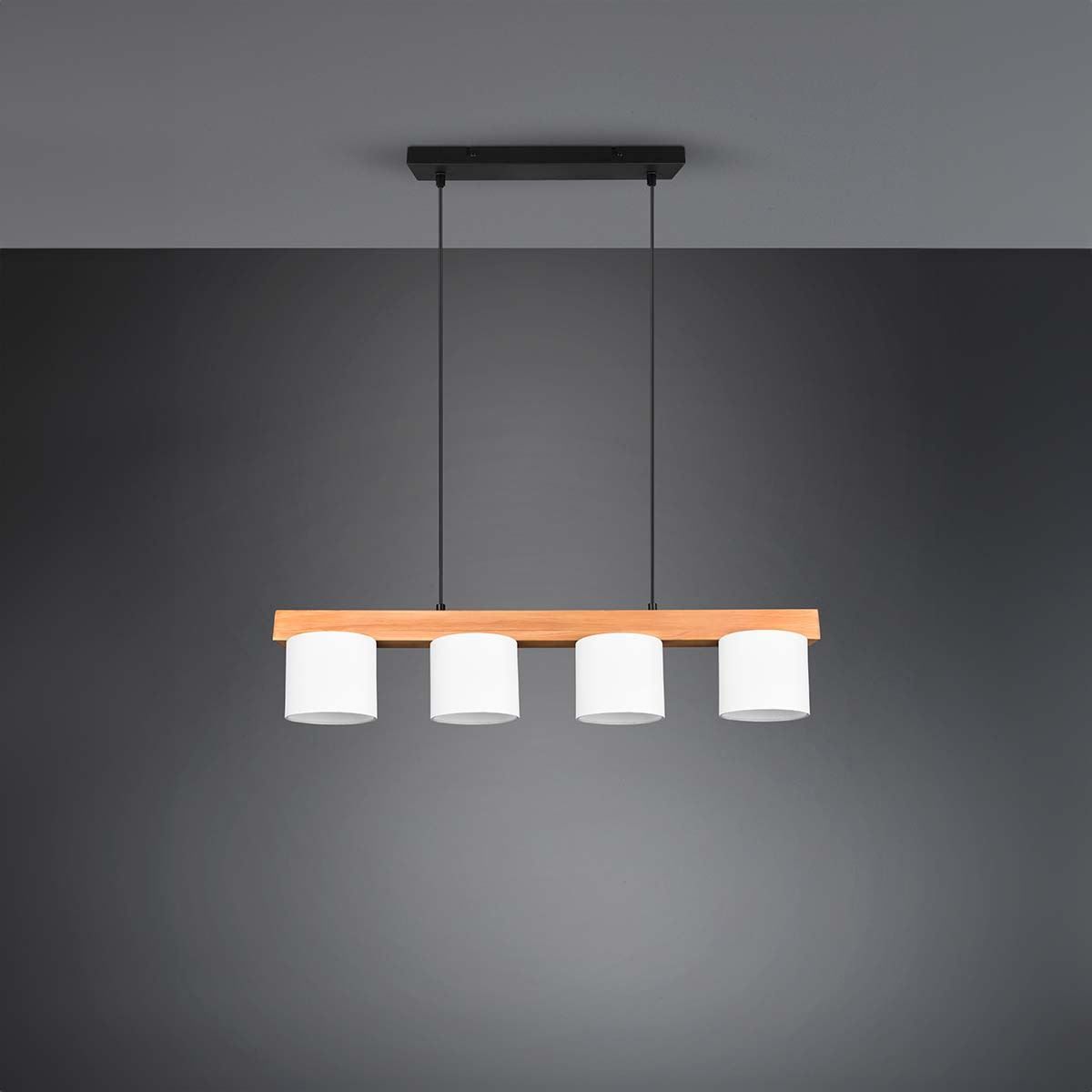 Kronleuchter & Deckenlampen: Pendelleuchte, Naturholz, 75 cm x 12 cm – Neu (gemäss Beschreibung) aus Kreuzlingen von Smart-Light 3