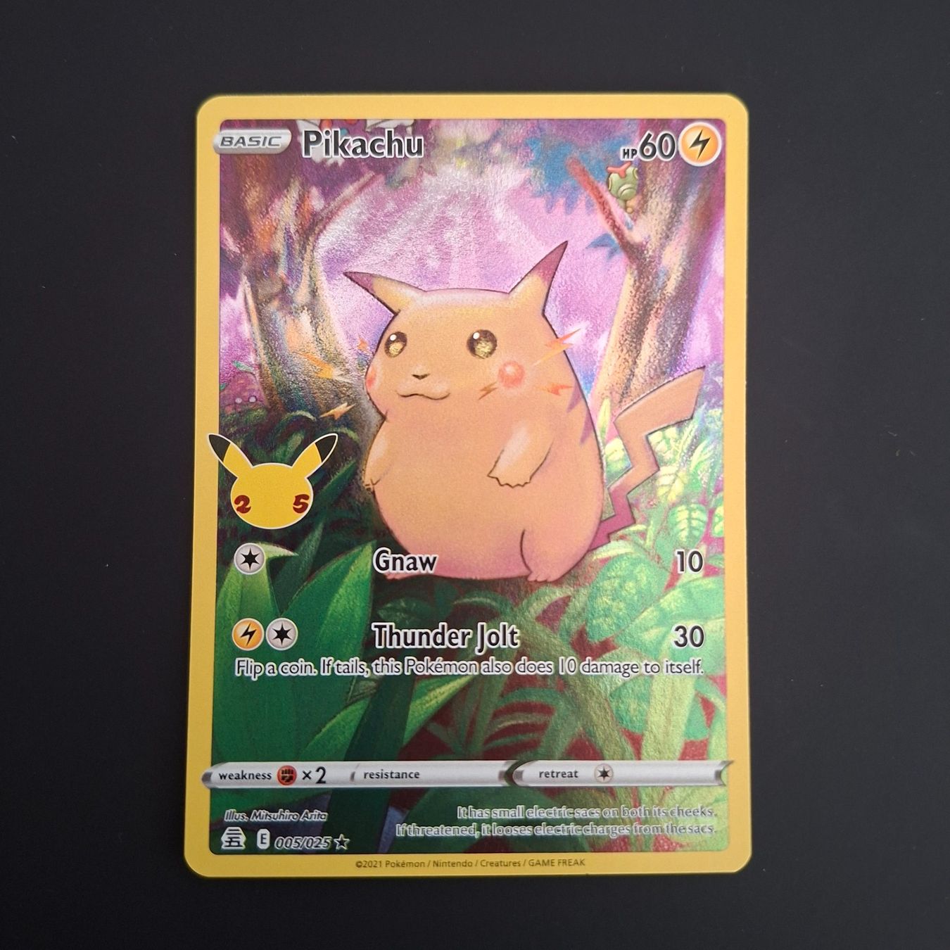 Pokémon Carte collezionabili: Pikachu #005 Celebration EN – Usato da Biasca venduto da Sara_Poke123