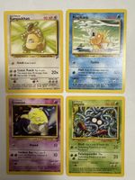 Pokemon Cards Kangaskhan Magikarp Drowzee Tangela 4 cards