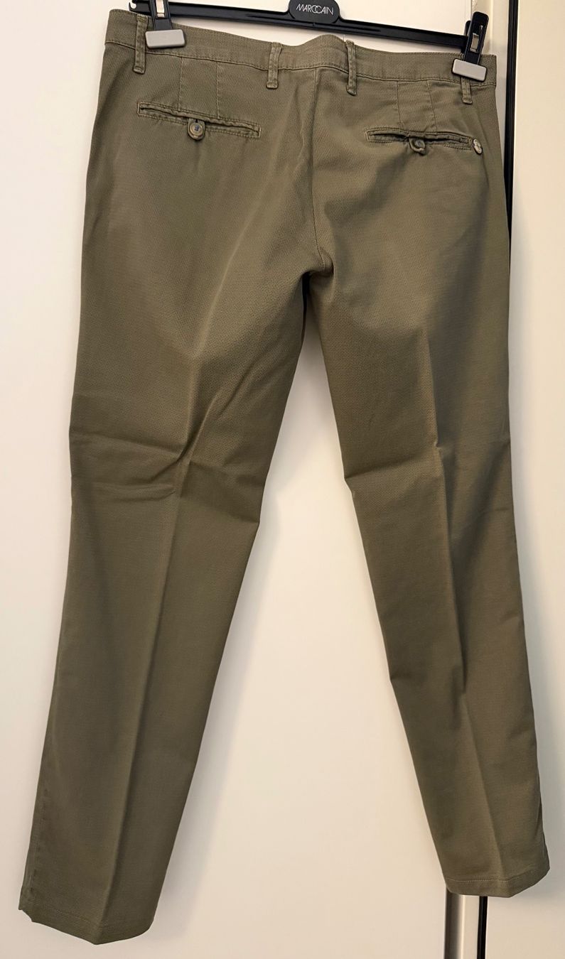 Pantaloni: Manuel Ritz Herren Sommerhose Khaki – Usato da Berneck venduto da Ordnung2021 1