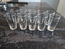 10 Stück Weissweingläser der "Weinkellerei LVZ", Neuwertig