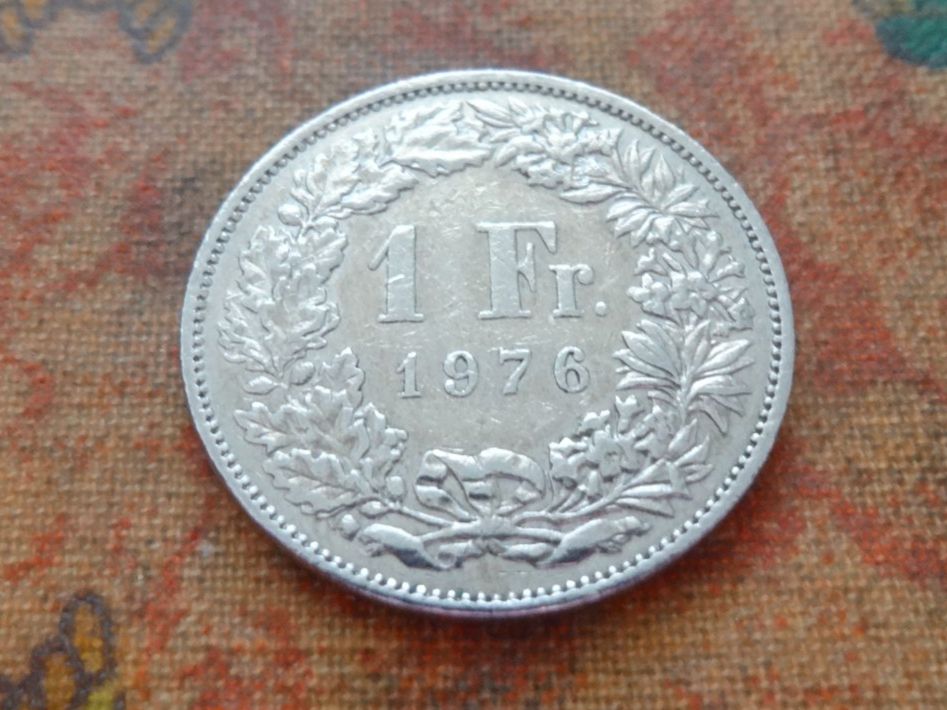 Tutti le monete: 1 Fr. 1976 – Usato da Romanel-sur-Lausanne venduto da Swift13