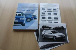 VW Golf IV - Pressemappe/Dias/Fotos 10/1997