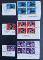 Satz ET Freimarken  4er Blocks+Einzelmarke