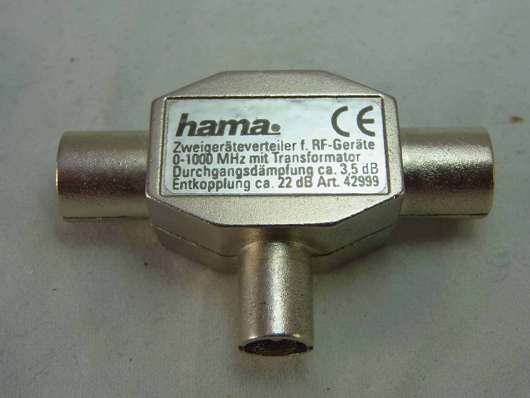 Radiocomunicazione: Antennen Splitter 2 Stück DIV #x1 – Usato da Dietikon venduto da Baro4 1