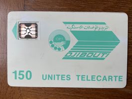 Telefonkarte Djibouti 150 U