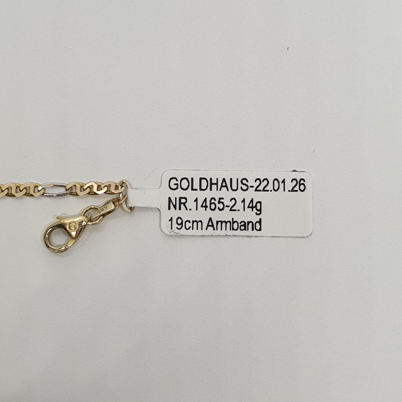 Bracciali & Braccialetti: Echt 14K Gold Armband – Usato da Luzern venduto da Goldhaus-Luzern 2