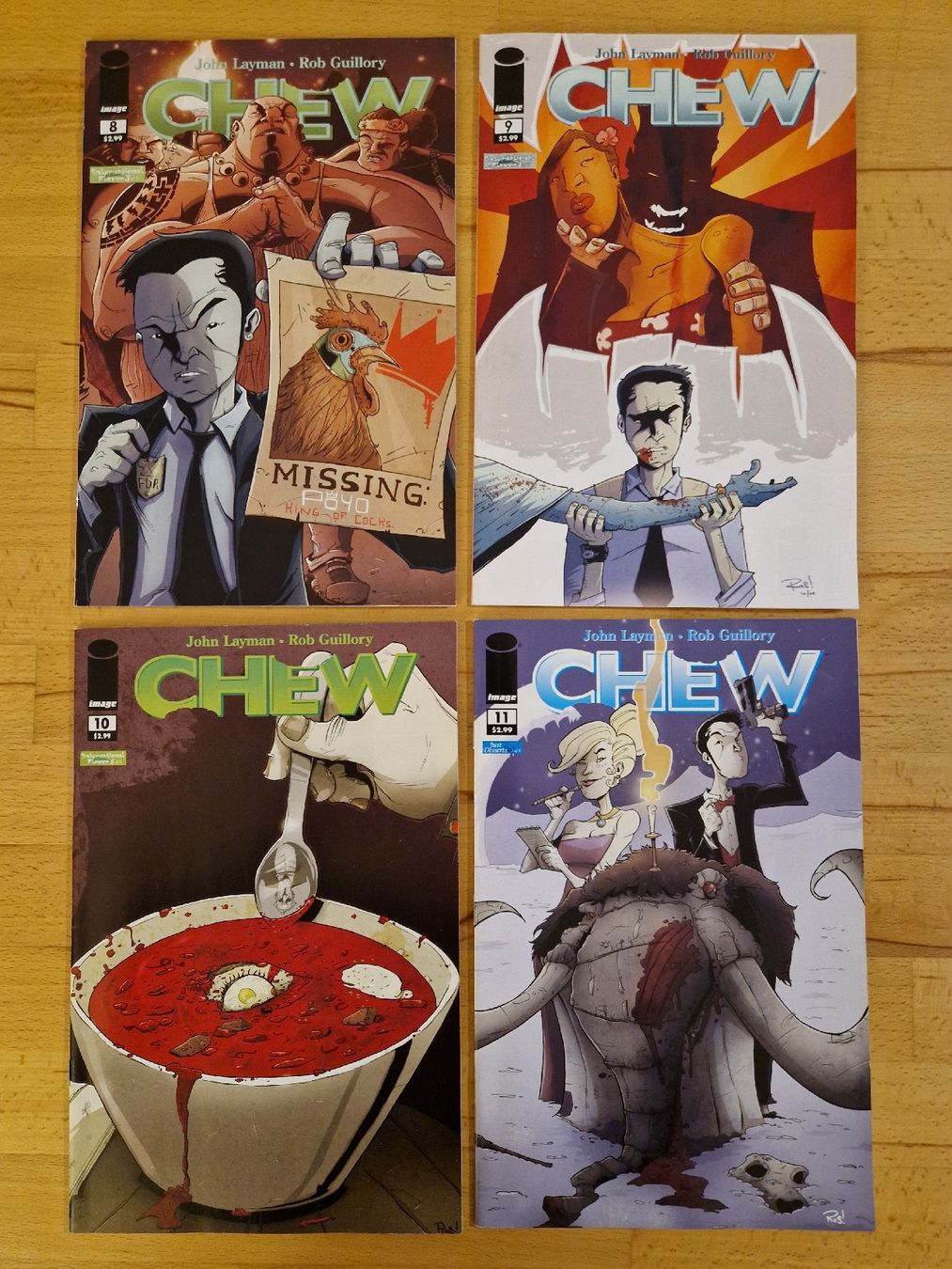 BD: CHEW #1-11 (KEY) – D'occasion à Biel/Bienne par collector_comics 5