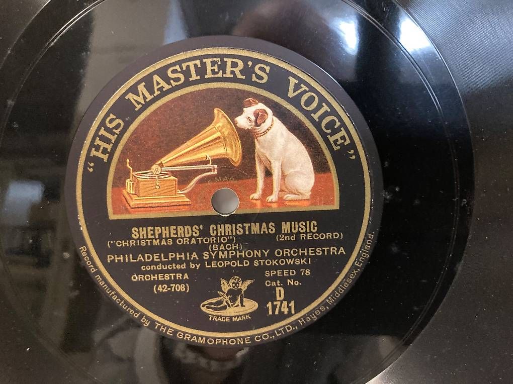Dischi in vinile: Schallplatte, Bach, Stokowski, 78 rpm – Usato da Küssnacht am Rigi venduto da alf_7tb5 1