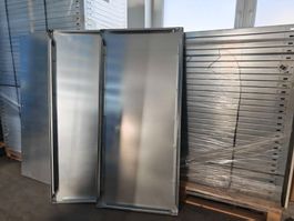 10 x Stahl - Regalboden 60 × 130 cm für Fachbodenregal Lager