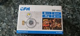 CFH DRF 405A Gasdruckregler mit Manometer,Neu & OVP