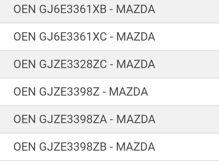 Mazda Tutti pezzi di ricambio auto: etrier de frein mazda 6 / Bremssattel mazda 6 – Nuovo e nell'imballaggio originale da Vuadens venduto da autosolutionsvuadens 4