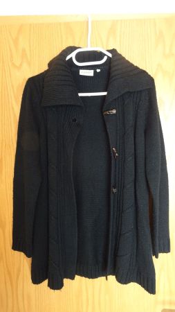 Strickjacke schwarz Gr. M
