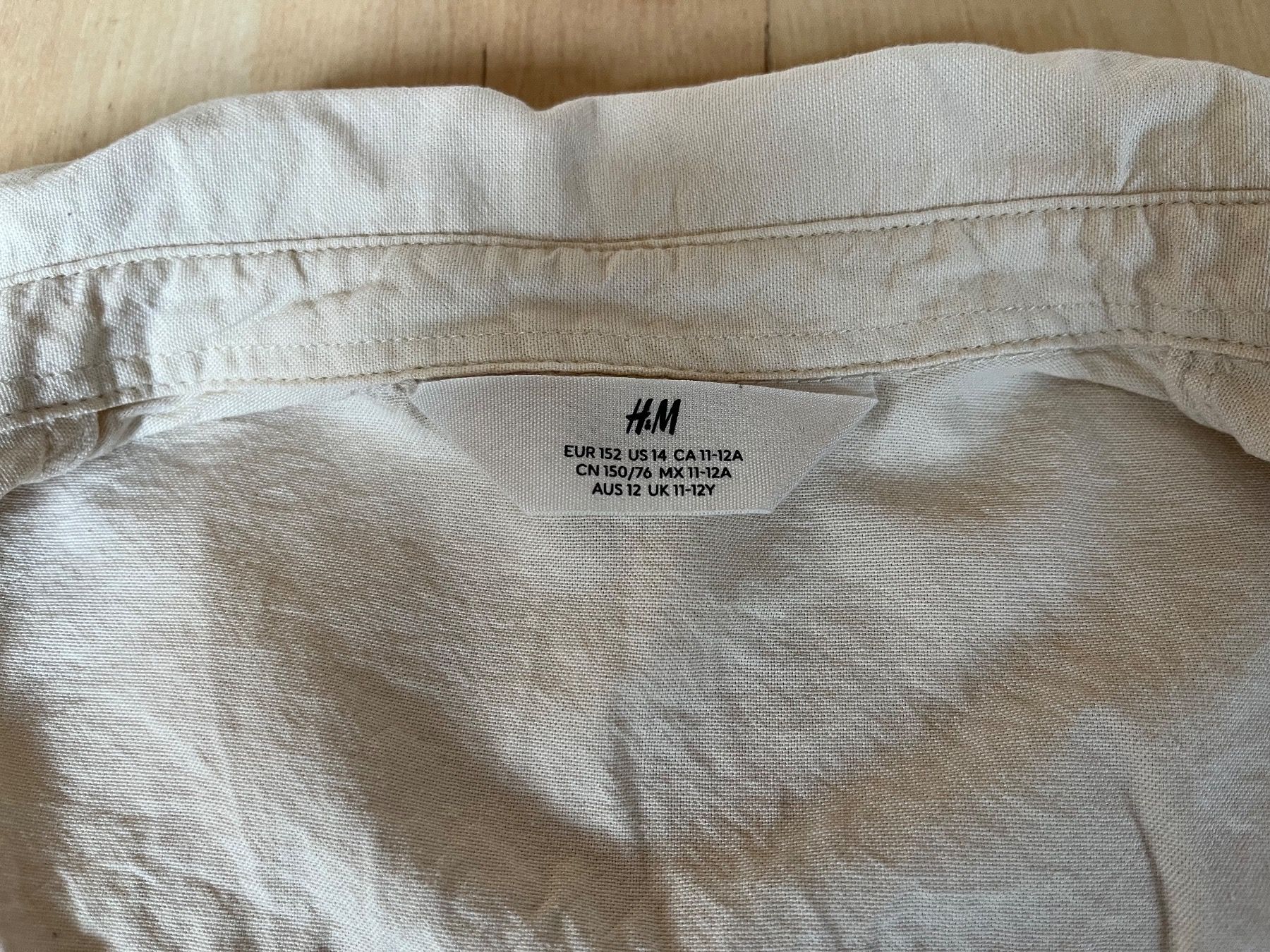 H&M Camicie, T-shirt & Polo: Sommerhemd Gr 152 H+M neuwertig – Usato da Schwanden GL venduto da Leemueller 2