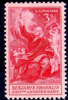 BENJAMIN FRANKLIN 1956 US POST ** POSTFRISCH ** - ME51
