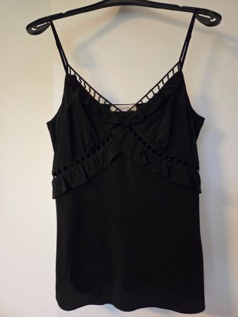 Schickes, schwarzes Top von Dorothée Schumacher, Gr. 38