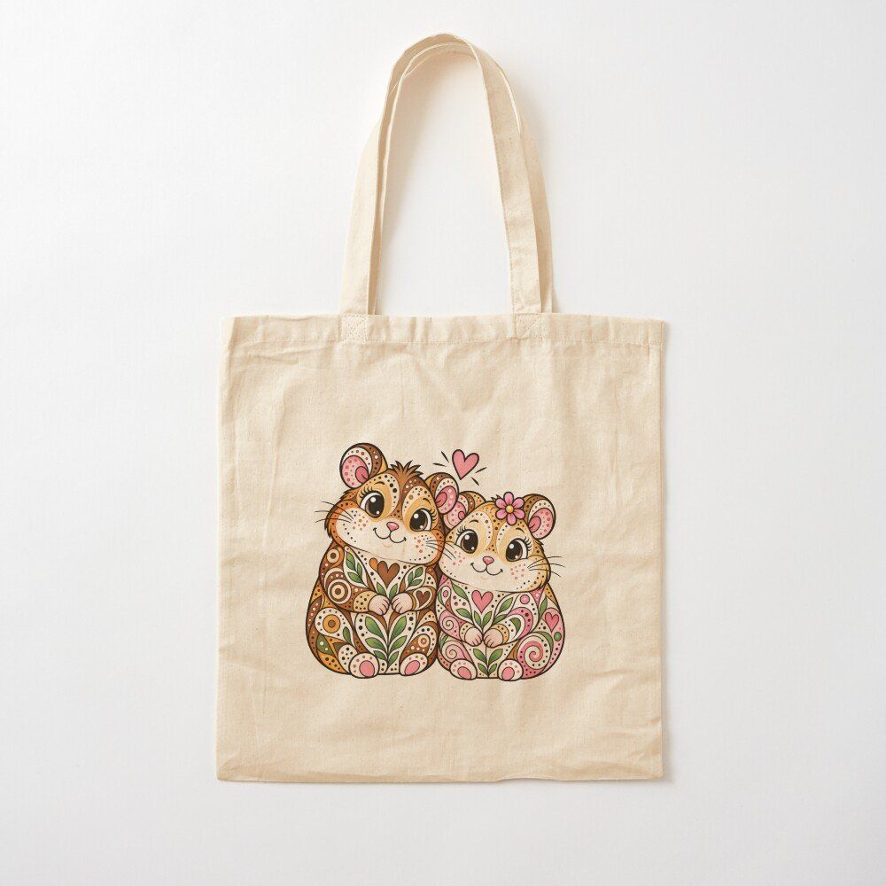 Borse: Stofftasche - Hamster - inkl. Versand – Nuovo e nell'imballaggio originale da Basel venduto da Kunterbunt12