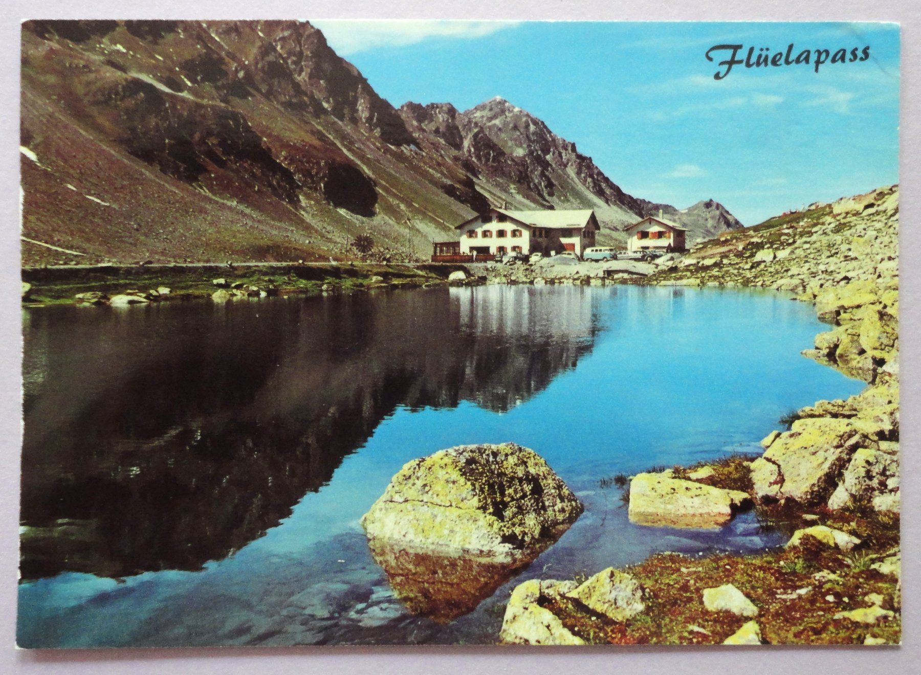 Cartoline postali: Flüela-Passhöhe 2389 m ü.M. – Difettoso da Fétigny venduto da Billy2miny