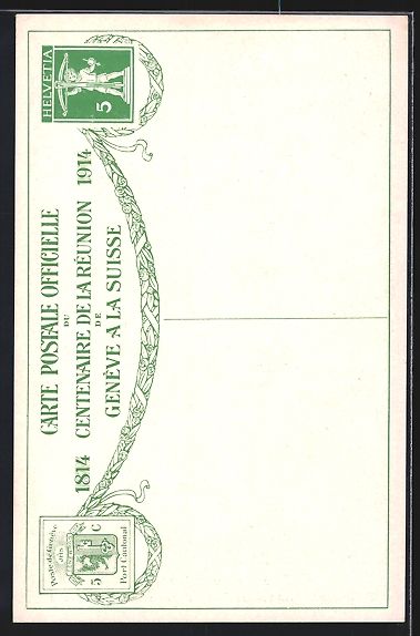 Cartoline postali: Geneve, Défilé des troupes suisses dev – Usato da Berlin venduto da bartko-reher 1