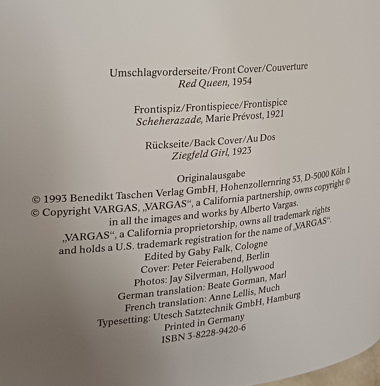 Bücher: Vargas 20,- 50, Pinup Girls – Gebraucht aus Merenschwand von Brockinell 3