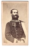 Fotografie k.u.k. General Ludwig von Gab