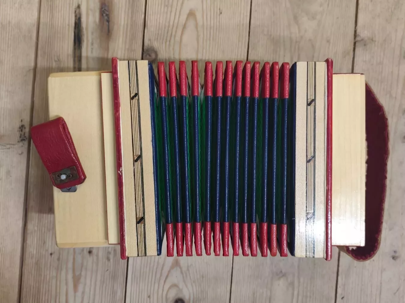 Strumenti musicali: Langnauerli Schwyzerörgeli Handorgel – Usato da Goldswil b. Interlaken venduto da troedlermarkt-goldsw 3
