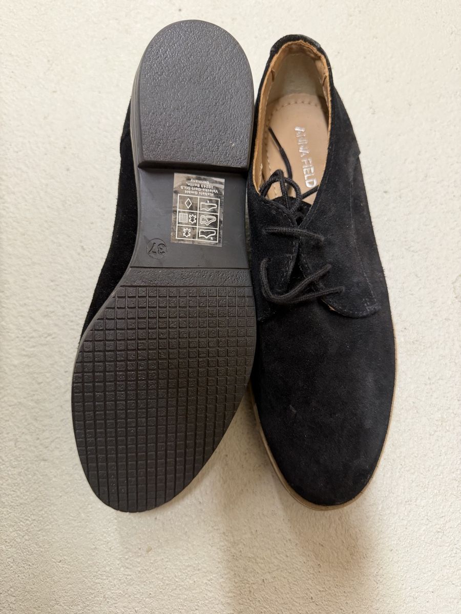 Anna Field Scarpe da donna: Anna Field Schnuerschuhe, schwarz, Grösse 37, – Usato da Zug venduto da AyseU 1